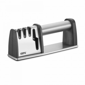 Точилка для ножей 4 в 1 COLT PRO, 22 х 8.5 см, нержавеющая сталь, пластик, GEFU, Германия, GEFU (Германия)