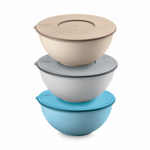 Набор из 3-х контейнеров, 16 см, пластик, GUZZINI, Италия, Кухня GUZZINI