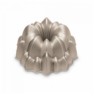 Форма для кекса Каскад круглая, 24 см, литой алюминий, золотистый, серия Sweet Magic, GUARDINI, Италия, GUARDINI (Италия)