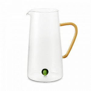 Кувшин , 1.25 л, боросиликатное стекло, желтый/зеленый, серия Orb, LIBERTY JONES, Россия, Бар LIBERTY JONES