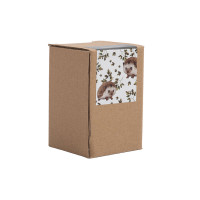 Емкость для соли или перца «Еж с листом», 21 х 15 см, керамика, коричневый, серия Autumn Forest, ANNA LAFARG, Китай_00820380047749921901.jpg