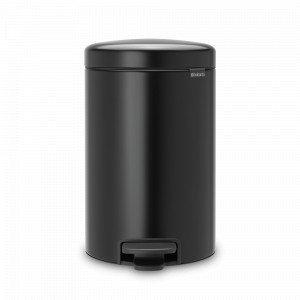 Контейнер для мусора с педалью, 3 л, нержавеющая сталь, черный, серия newIcon, BRABANTIA, Бельгия, NewIcon BRABANTIA