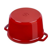 Кокот круглый, 4.7 л, 24 см, чугун, вишневый, серия La Cocotte, STAUB, Франция_00815120045855538359.jpg