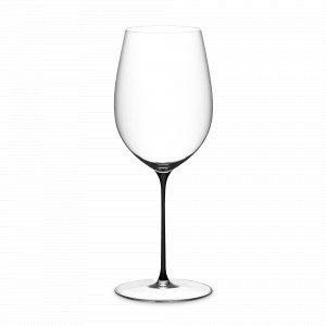 Бокал для красного вина BORDEAUX GRAND CRU, 953 мл, 28.2 см, хрусталь, черная ножка, серия Superleggero, RIEDEL, Австрия, RIEDEL (Австрия)