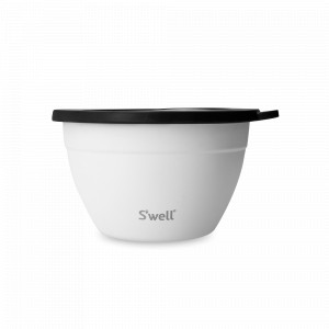 Набор для салата MOONSTONE, 3 предмета, нержавеющая сталь, пластик, белый, KITCHEN CRAFT, Великобритания, Салатники белые