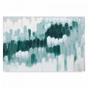 Панно декоративное By Feel, 80 х 120 см, холст с ручной росписью, дерево, индиго, серия Art, BERGENSON BJORN, Великобритания, Предметы интерьера