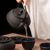 Подставка для подогрева чайника Asia Jang, чугун, черный, BREDEMEIJER, Нидерланды_00809840046881995014.jpg