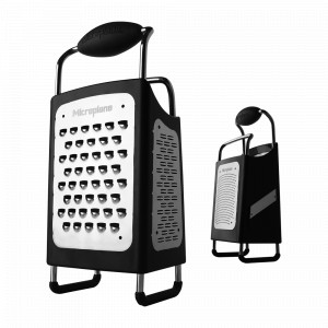 Терка четырехсторонняя: мелкая,средняя,крупная, ленточная,  нержавеющая сталь, черный, серия Specialty, MICROPLANE, США, MICROPLANE (США)