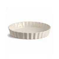 Форма для выпечки Киш, 2,8 л, 32 см, керамика, кремовый, EMILE HENRY, Франция, 