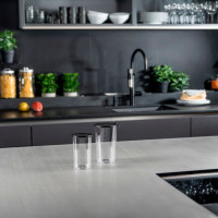 Набор стаканов с крышками, тритан, 400 и 600 мл, прозрачный, BAMIX, Швейцария_00814020002085449078.jpg