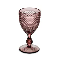 Бокал для белого вина, 280 мл, стекло, розовый, серия Bicos Pink, VISTA ALEGRE, Португалия, 