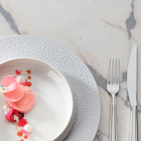 Тарелка подстановочная FRAGMENTS BLANC, 32 см, фарфор, белый, рельеф, серия Collection L, GUY DEGRENNE, Франция_00810330039990859120.jpg