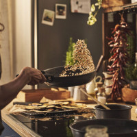 Набор из 2-х сковород с антипригарным покрытием и 1 съемной ручки, 20 и 28 см, алюминий, серый, серия Torre, BALLARINI, Италия_00818120065420569891.jpg