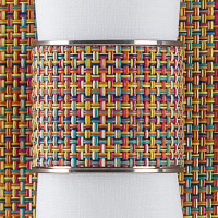 Кольцо для салфеток Confetti, серия Stainless steel, CHILEWICH, США