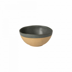 Салатник порционный Gray, 16 см, 670 мл, керамика, темно-серый, серия Arenito, COSTA NOVA, Португалия, Салатники из керамики