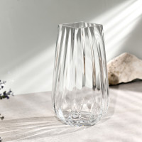 Ваза для цветов, 30 см, стекло, ручная работа, KROSNO, Польша_00819050041013042190.jpg