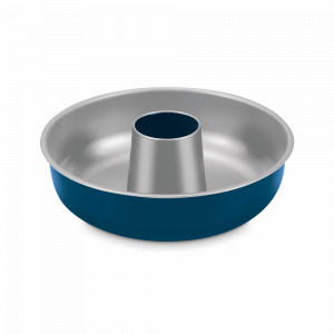 Форма для кекса Саварин круглая, 25 см, нержавеющая сталь, синий, серия XBake, GUARDINI, Италия, GUARDINI (Италия)