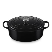 Кастрюля овальная, 6,3 л, черный, серия Black Onyx, LE CREUSET, Франция_00823640054934475866.jpg