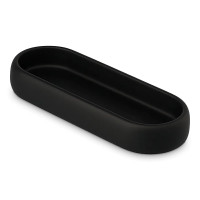 Подставка для принадлежностей Slim, 18 х 7 см, полирезин, черный, серия Bath, BERGENSON BJORN, Великобритания