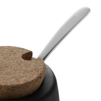 Набор сахарница и молочник, 200 мл, фарфор, пробка, черный, серия Nicola, VIVA Scandinavia, Дания_00803020064911662245.jpg