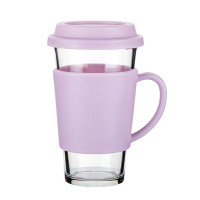 Стакан с ручкой, 500 мл, стекло, розовый, GLASSLOCK, Корея_00803120057874599478.jpg