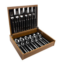 Набор столовых приборов на 6 персон, 24 предметов, стальной, серия Bali, CUTIPOL, Португалия_00799850040217159271.jpg