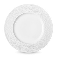 Тарелка обеденная BLANC, 28 см, фарфор, белый, серия Boreal Satin, GUY DEGRENNE, Франция