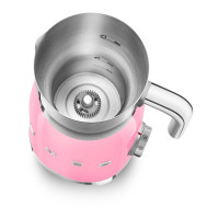 Вспениватель молока, 600 мл, нержавеющая сталь, пластик, розовый, SMEG, Италия_00814490039287306098.jpg