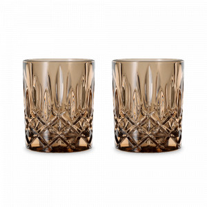 Набор из 2-х стаканов для виски, 295 мл, хрустальное стекло, бронзовый, серия Noblesse, NACHTMANN, Германия, Бокалы для виски