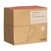 Кувшин для смешивания, 2 л, фарфор, белый, серия Kitchen Spirit, TKANO, Россия_00817550045962995714.jpg