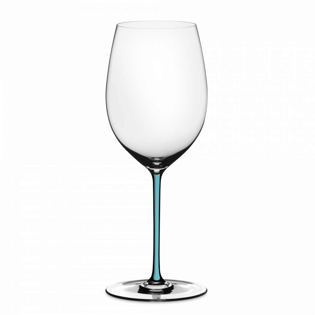 Бокал для красного вина CABERNET / MERLOT LIGHT BLUE, ручная работа, 625 мл, 25 см, хрустальное стекло, серия Fatto A Mano, RIEDEL, Австрия