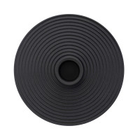 Подсвечник , 12 см, керамика, графитовый, серия Essential, TKANO, Россия_00813870054696939813.jpg