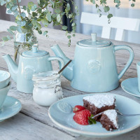 Тарелка закусочная Turquoise, 21 см, керамика, голубой, серия Nova, COSTA NOVA, Португалия_00815340049665512729.jpg