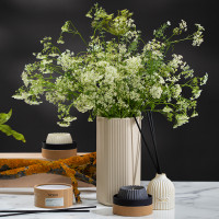 Свеча ароматическая Sandalwood, Bergamot & Citrus, 8 см, серый, серия Edge, TKANO, Россия_00813870053523501610.jpg