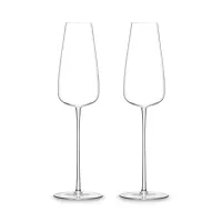 Набор из 2-х бокалов для шампанского, 330 мл, стекло, серия Wine Culture, LSA International, Великобритания, 