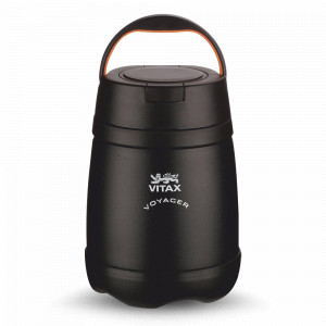 Термос для еды Exceptional, 500 мл, нержавеющая сталь 18/10, черный, VITAX, Великобритания, Термосы