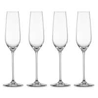 Набор из 4-х бокалов для шампанского Sparkling Wine, 240 мл, хрустальное стекло, серия Fortissimo, SCHOTT ZWIESEL, Германия, 