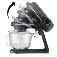 Комбайн кухонный, 4.5 л, нержавеющая сталь, стекло, черный, CASO, Германия_00813100048420671808.jpg