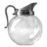 Кувшин Chrom, 2.4 л, металл, стекло, ROOMERS TABLEWARE, Нидерланды