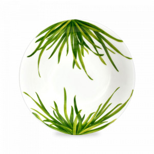 Салатник , 16.5 см, костяной фарфор, белый, зеленый, серия Life in green, TAITU, Италия, TAITU (Италия)