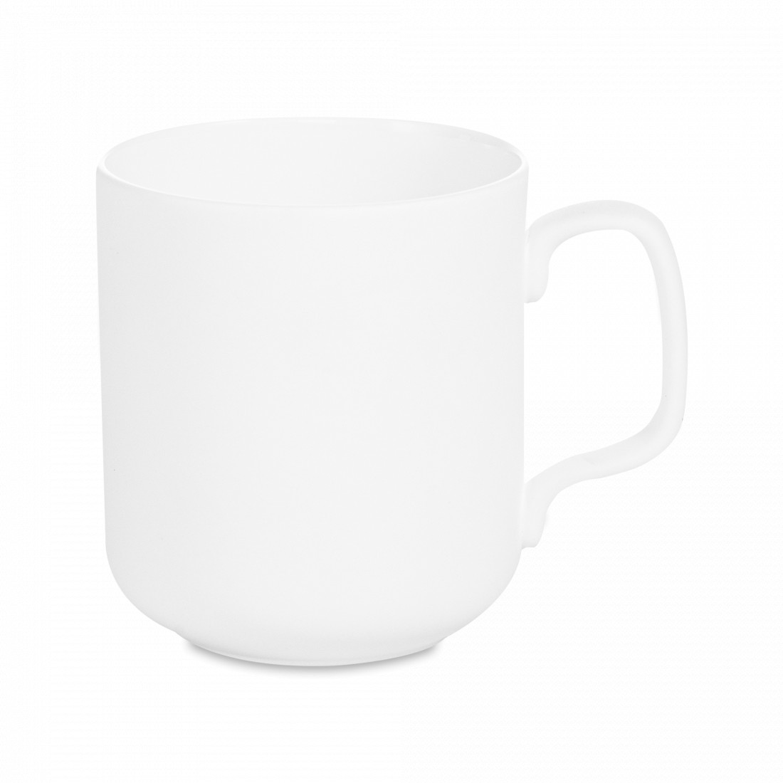Кружка , 330 мл, фарфор костяной, белый матовый, NARUMI, Япония