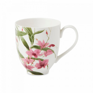 Кружка Орхидея розовая, 350 мл, фарфор, декор, серия Орхидеи, MAXWELL WILLIAMS, Австралия, MAXWELL & WILLIAMS (Австралия)
