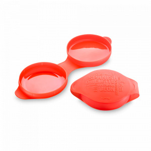 Форма для приготовления испанского омлета в СВЧ, 800 мл, 25 х 19 см, силикон, красный, LEKUE, Испания, Посуда для приготовления в СВЧ