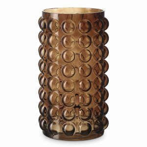 Ваза Molecule, 28 см, стекло, коричневый, BERGENSON BJORN, Великобритания, BERGENSON BJORN (Великобритания)