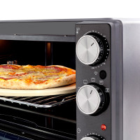 Печь - мини, 26 л, нержавеющая сталь, пластик, черный, CASO, Германия_00813140064297688512.jpg