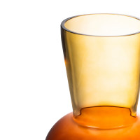 Ваза Триобль, 25 см, стекло, красно-коричневый, Rasteli, Бельгия_00812030044260261153.jpg