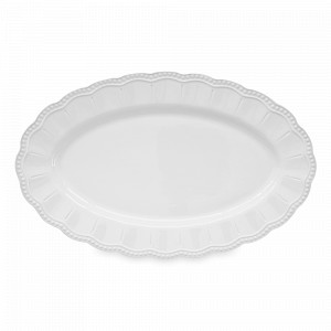 Блюдо овальное, 36 х 23 см, фарфор, белый, серия Elite, EASY LIFE (R2S), Италия, Elite EASY LIFE R2S