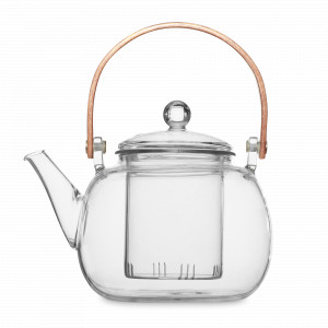 Чайник заварочный, 800 мл, боросиликатное стекло, серия Chalet, DECOR DE TABLE, Россия, Чайники заварочные