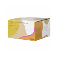 Набор салатников, 2 предмета, 16 см, фарфор, горчичный с авторским принтом, серия Freak Fruit, TKANO, Россия_00810420048347047192.jpg