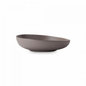 Салатник Grey, 24 см, каменная керамика, серый, серия Tide, ROOMERS TABLEWARE, Нидерланды, Салатники, чаши сервировочные